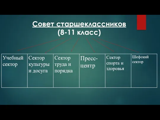 Совет старшеклассников (8-11 класс)