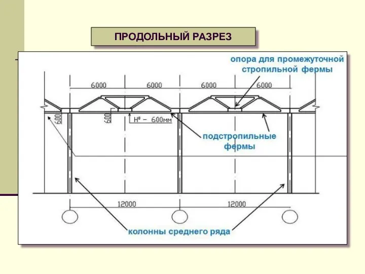 ПРОДОЛЬНЫЙ РАЗРЕЗ