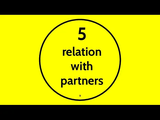 5 relation with partners