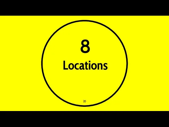 8 Locations