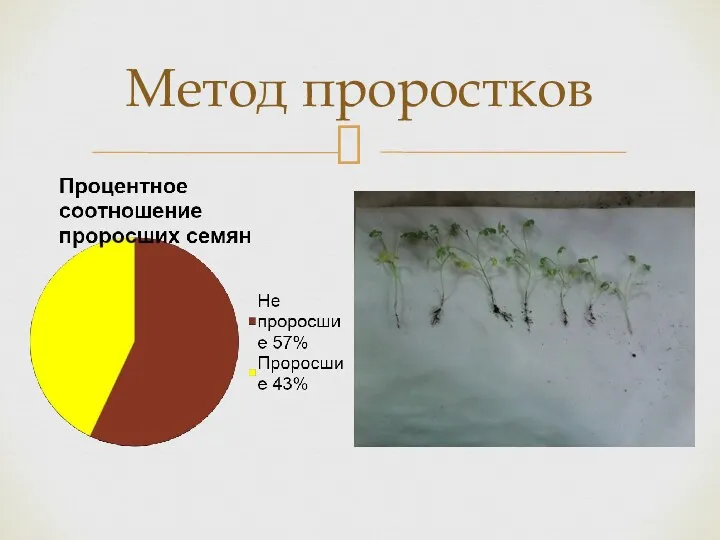 Метод проростков