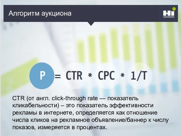 Кто может рекламировать? CTR (от англ. click-through rate — показатель