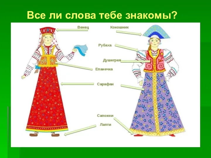 Все ли слова тебе знакомы?