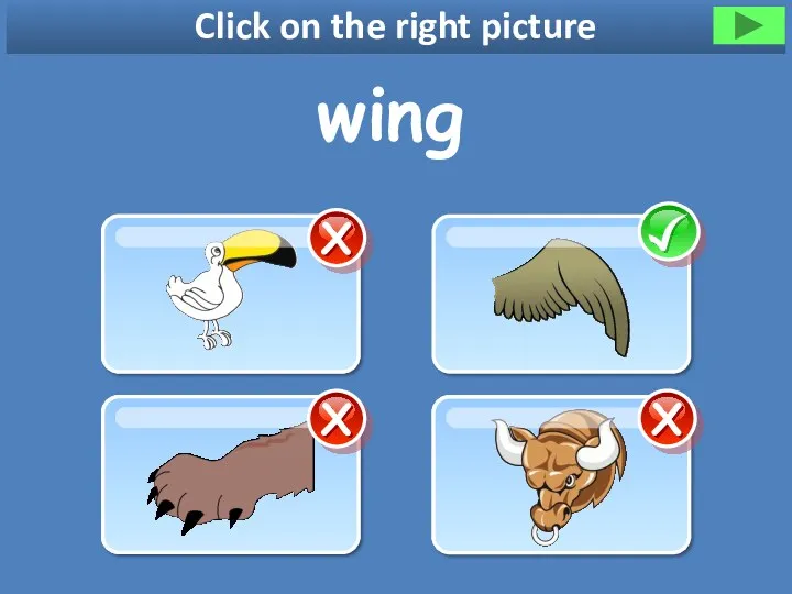 Click on the right picture wing