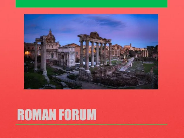 ROMAN FORUM