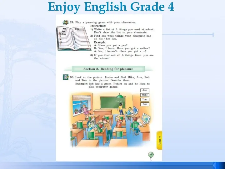 Enjoy English Grade 4