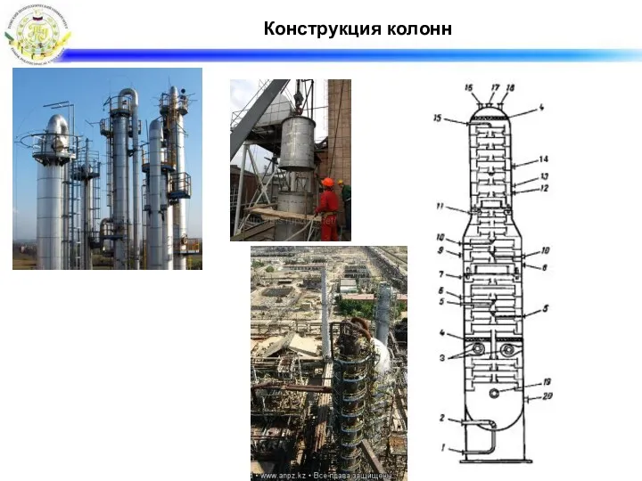 Конструкция колонн