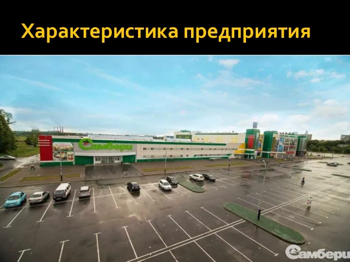 Характеристика предприятия