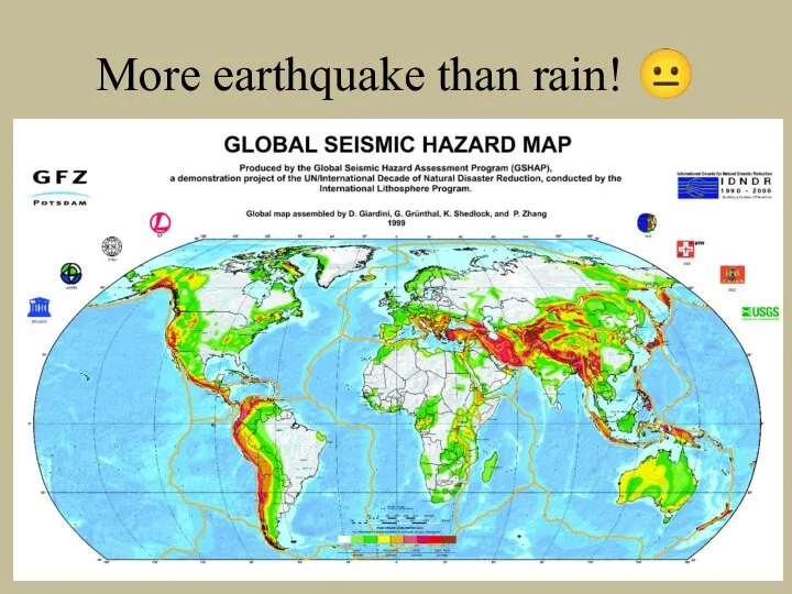 More earthquake than rain! ?