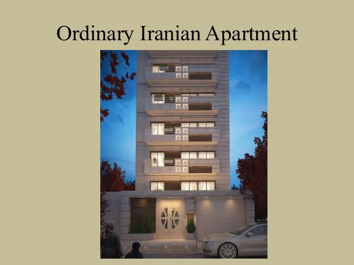 Ordinary Iranian Apartment