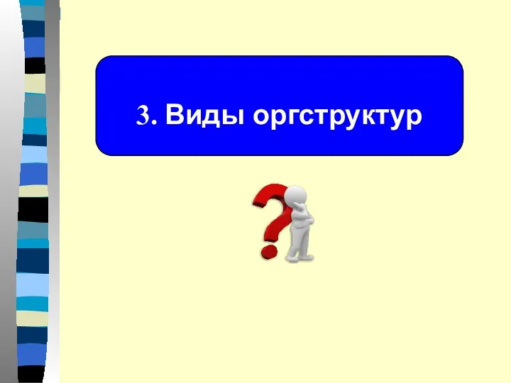 3. Виды оргструктур