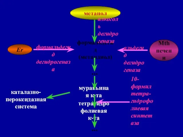 метанол формальдегид (метандиол)