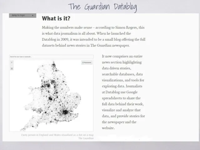 The Guardian Datablog