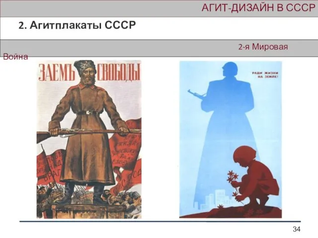 2-я Мировая Война АГИТ-ДИЗАЙН В СССР 2. Агитплакаты СССР
