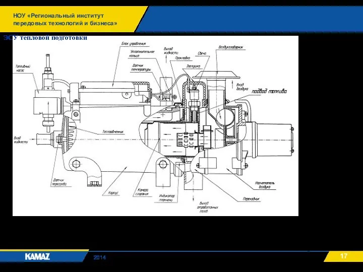 Подогреватель14ТС-10 НОУ «Региональный институт передовых технологий и бизнеса» ЭСУ тепловой подготовки 2014