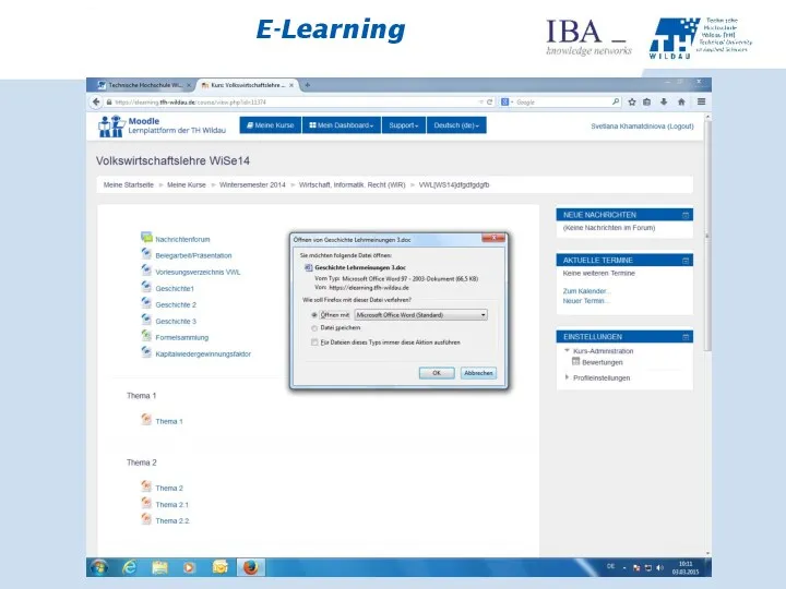 E-Learning