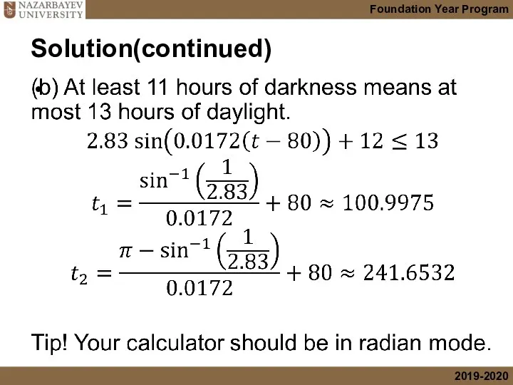 Solution(continued)