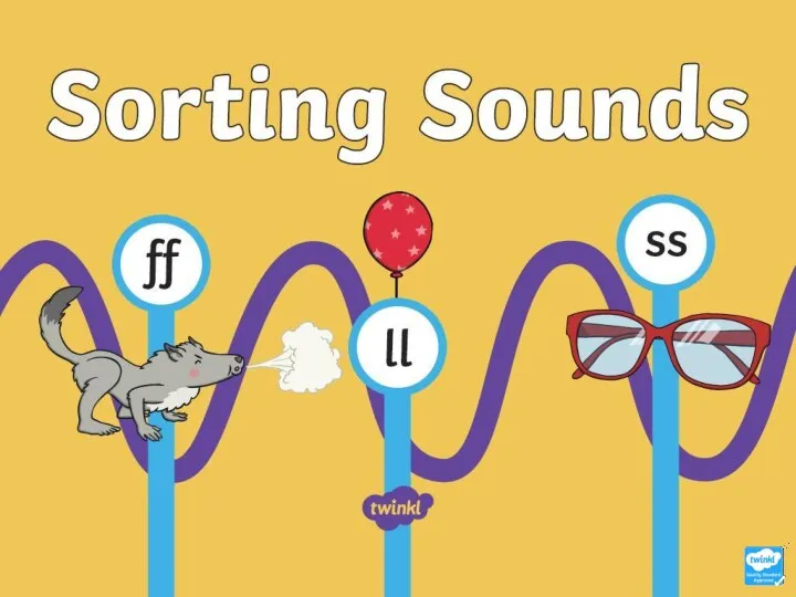 Ff, ll, ss. Initial sounds powerpoint game