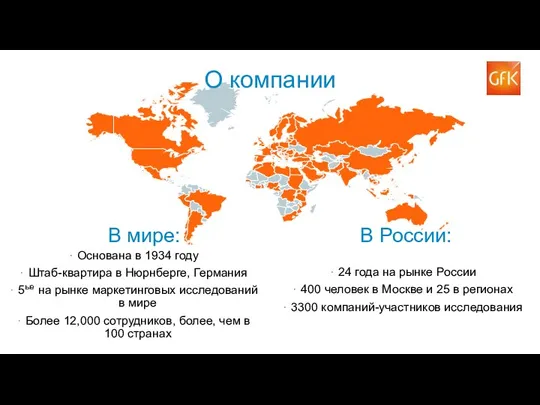 Основана в 1934 году Штаб-квартира в Нюрнберге, Германия 5ые на