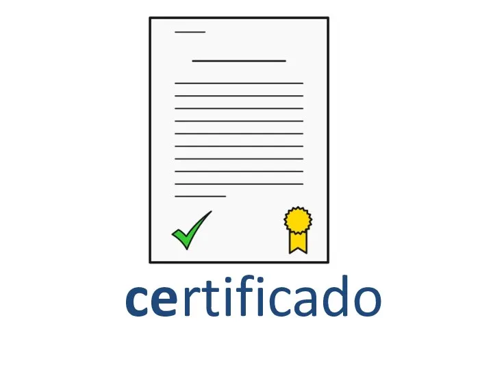 certificado