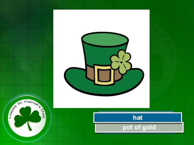 Try Again Great Job! pot of gold hat