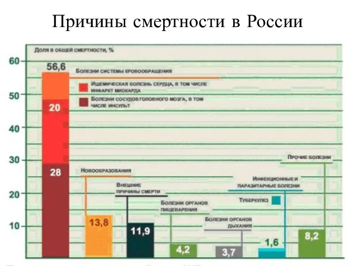 Причины смертности в России