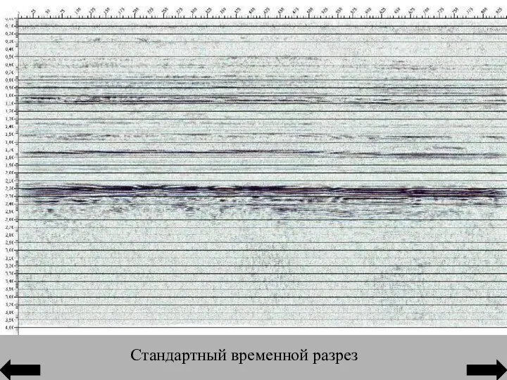 Стандартный временной разрез