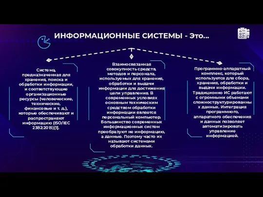 Система, предназначенная для хранения, поиска и обработки информации, и соответствующие