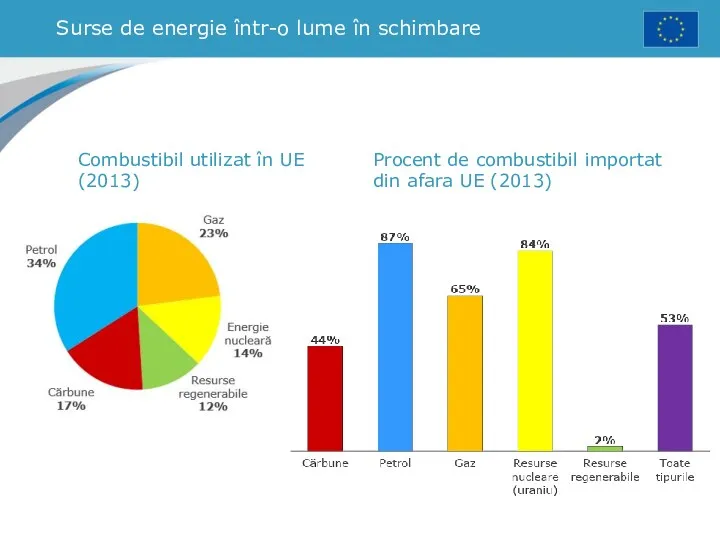 Surse de energie într-o lume în schimbare Combustibil utilizat în