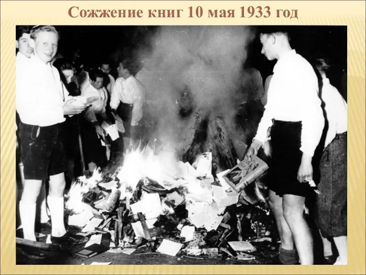 Сожжение книг 10 мая 1933 год