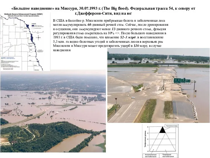 «Большое наводнение» на Миссури, 30.07.1993 г. (The Big flood). Федеральная
