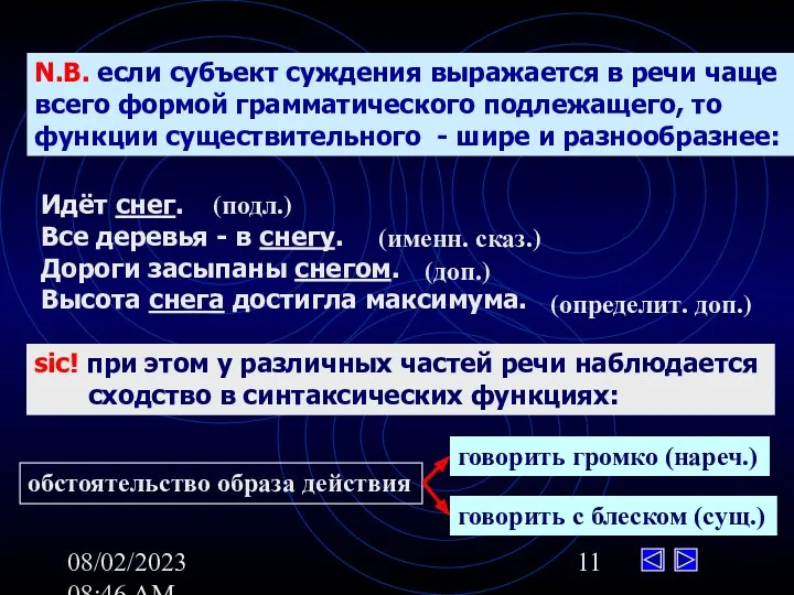 08/02/2023 08:46 AM N.B. если субъект суждения выражается в речи