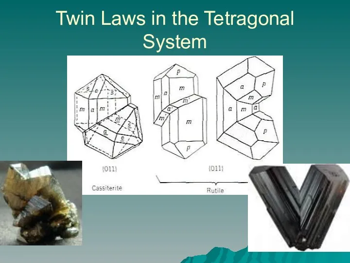 Twin Laws in the Tetragonal System