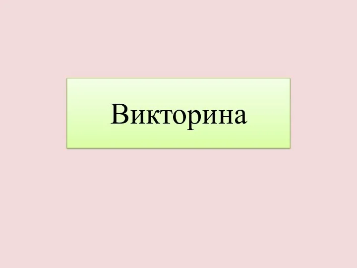 Викторина