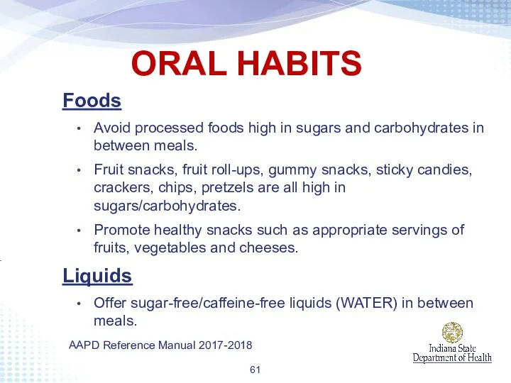 Foods Avoid processed foods high in sugars and carbohydrates in