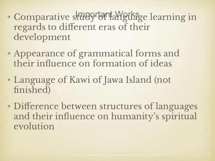 Comparative study of language learning in regards to different eras