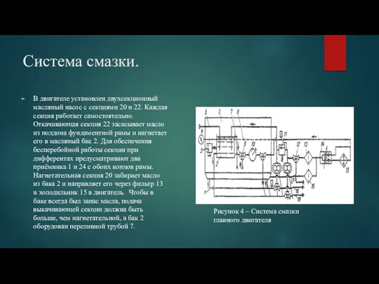 Система смазки. В двигателе установлен двухсекционный масляный насос с секциями