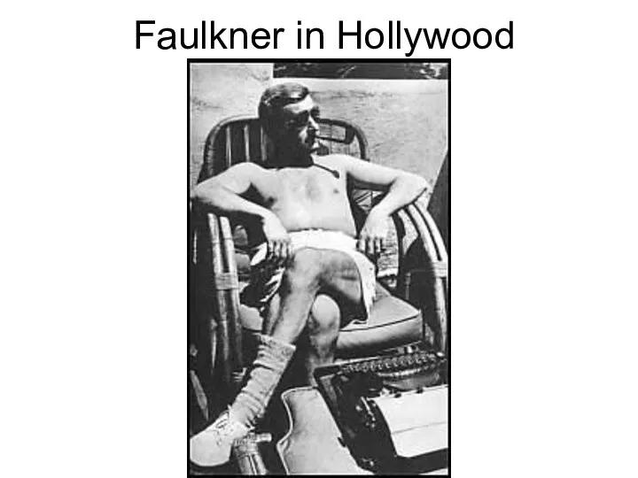 Faulkner in Hollywood