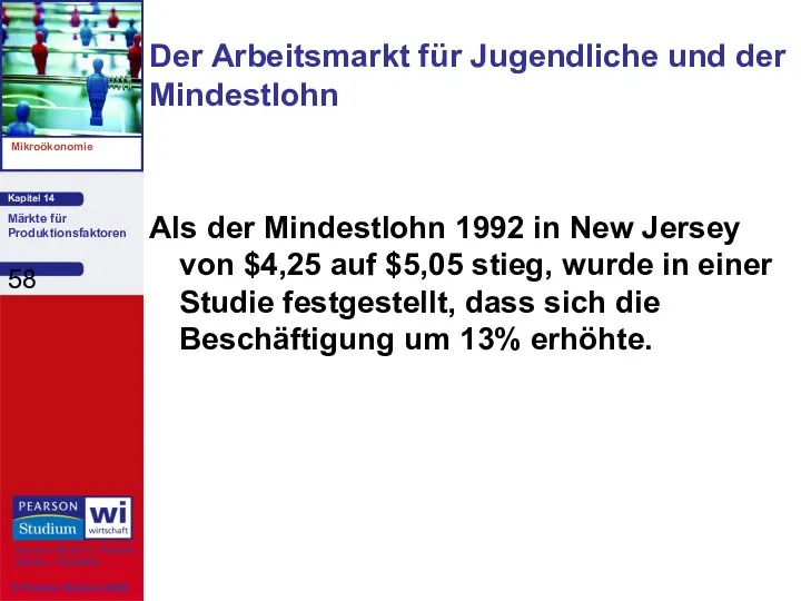 Der Arbeitsmarkt für Jugendliche und der Mindestlohn Als der Mindestlohn