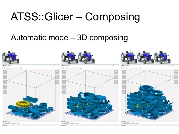 ATSS::Glicer – Composing Automatic mode – 3D composing