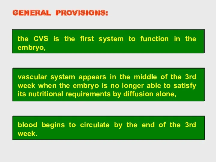 GENERAL PROVISIONS: