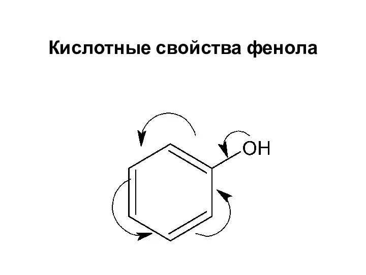 Кислотные свойства фенола