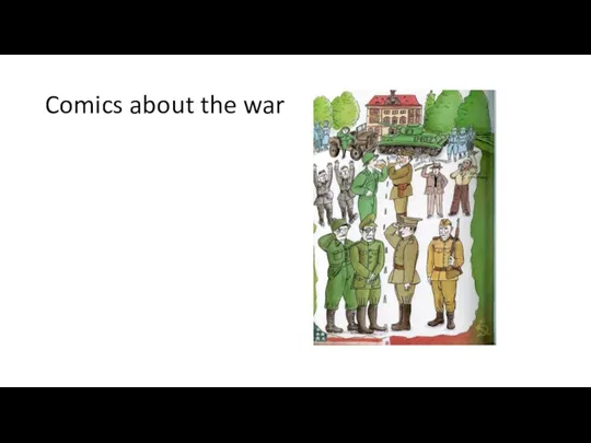 Comics about the war