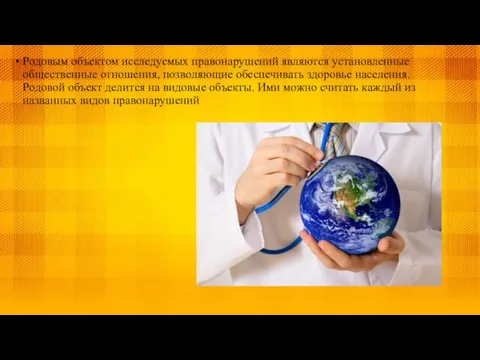 Родовым объектом исследуемых правонарушений являются установленные общественные отношения, позволяющие обеспечивать