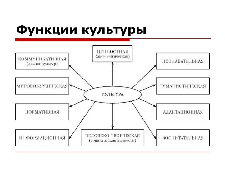 Функции культуры