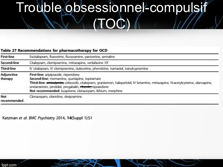 Trouble obsessionnel-compulsif (TOC)