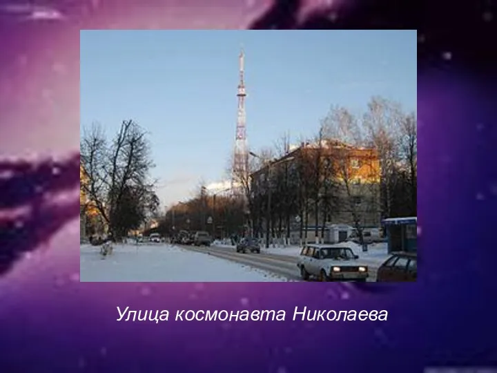 Улица космонавта Николаева