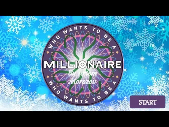 Who wants to become a millionaire. Christmas