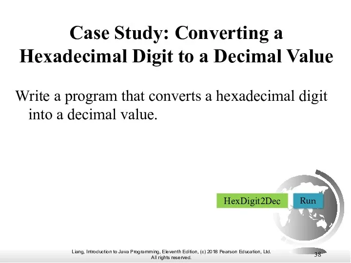 Case Study: Converting a Hexadecimal Digit to a Decimal Value