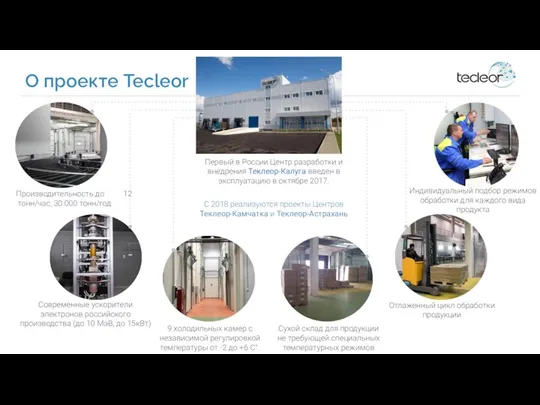 Современные ускорители электронов российского производства (до 10 МэВ, до 15кВт) Отлаженный цикл обработки